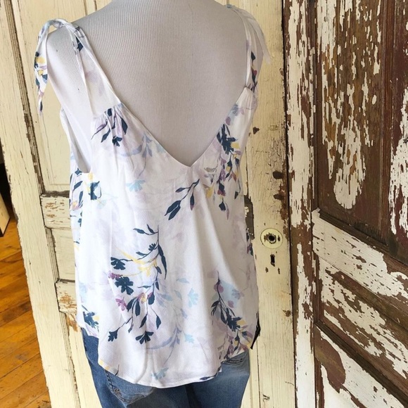NWOT GENTLE FAWN Floral Print Chiffon Top - Picture 3 of 7